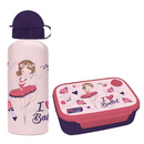 Σετ Φαγητοδοχείο 800ml και Παγούρι 500ml αλουμινίου I Love Ballet - Must