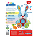 Baby Clementoni Βρεφικό Εκπαιδευτικό Παιχνίδι Λέλος Το Λαγουδάκι