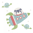 Dotz Box "Spaced Out" Mosaic Frame 22x22 - Diamond Dotz