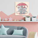 Dotz Box "Dotz at the Zoo" Mosaic Frame 28x28 - Diamond Dotz