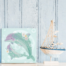 Ψηφιδωτό Κάδρο Dolphin Dance - Diamond Dotz