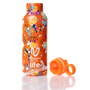 Ανοξείδωτο Παγούρι Θερμός με Εσωτερικό Καλαμάκι 500ml Ice - Ecolife