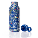 Ανοξείδωτο Παγούρι Θερμός με Εσωτερικό Καλαμάκι 500ml Blue - Ecolife