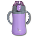 Ανοξείδωτο Παγούρι Θερμός με Εσωτερικό Καλαμάκι 300ml Lilac - Ecolife