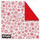 Χαρτόνι Χειροτεχνίας Διπλής Όψης "Red Xmas Decor" 50x70εκ. - FabiCraft