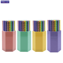 Ruler in 3D shape 15cm. Pastel Colors - Metron