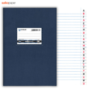School Notebook 17x25 Blue 20/30/40/50/60/80/100 Sheets