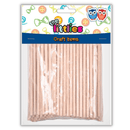 Craft Sticks Natural Color Cylindrical 4x100mm 100pcs