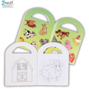 Σημειωματάριο με Αυτοκόλλητα Άγριων Ζώων - Zmart Imports