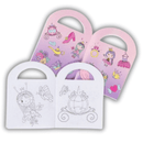 Σημειωματάριο με Αυτοκόλλητα Πριγκίπισσες