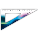 Ruler 20cm Geometric - Mapped