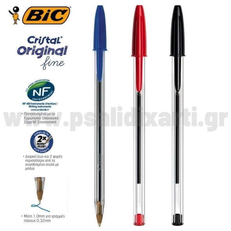 Penna rossa BIC Cristal