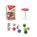 Πινέζες Χρωματιστές 70 Τεμ. Πινέζα Psalidixarti.gr