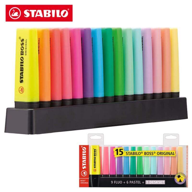 Stabilo Boss Highlighters - 10 color options – The Paper + Craft Pantry
