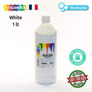 School Painting Tempera 1000ml WHITE COLOR