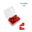 Colored Pins 70 Pcs.