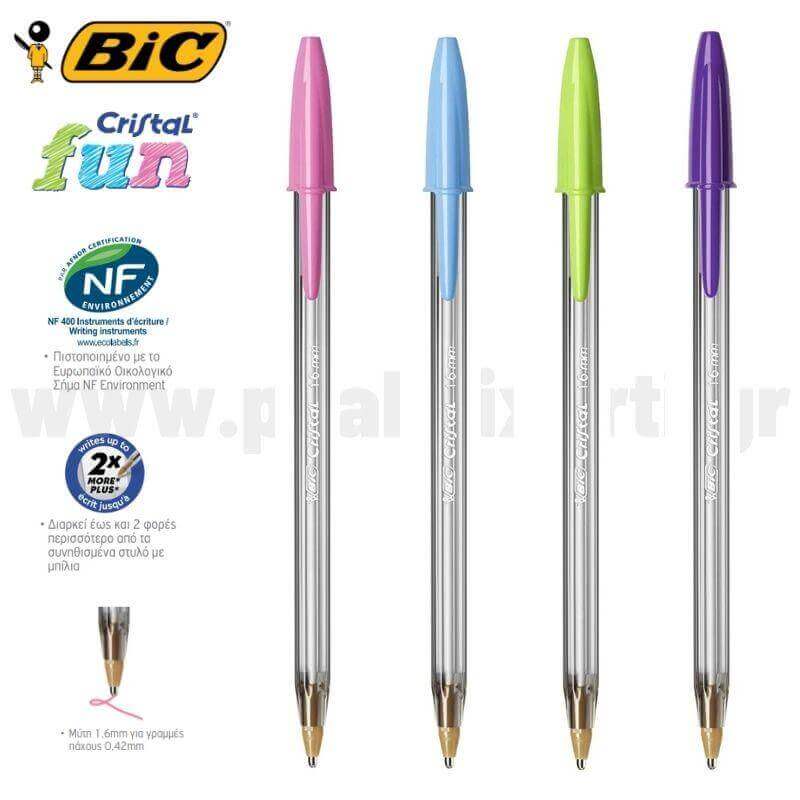 BIC CRISTAL 1.6mm FUN Fountain Pen,929055