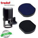 Ανταλλακτικό Ταμπόν Στρογγυλών Σφραγίδων TRODAT Μελάνι Σφραγίδων Psalidixarti.gr