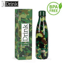 Ανοξείδωτο Παγούρι Θερμός BPA FREE, 500ml "Mimetic" - I Drink Παγούρι Psalidixarti.gr