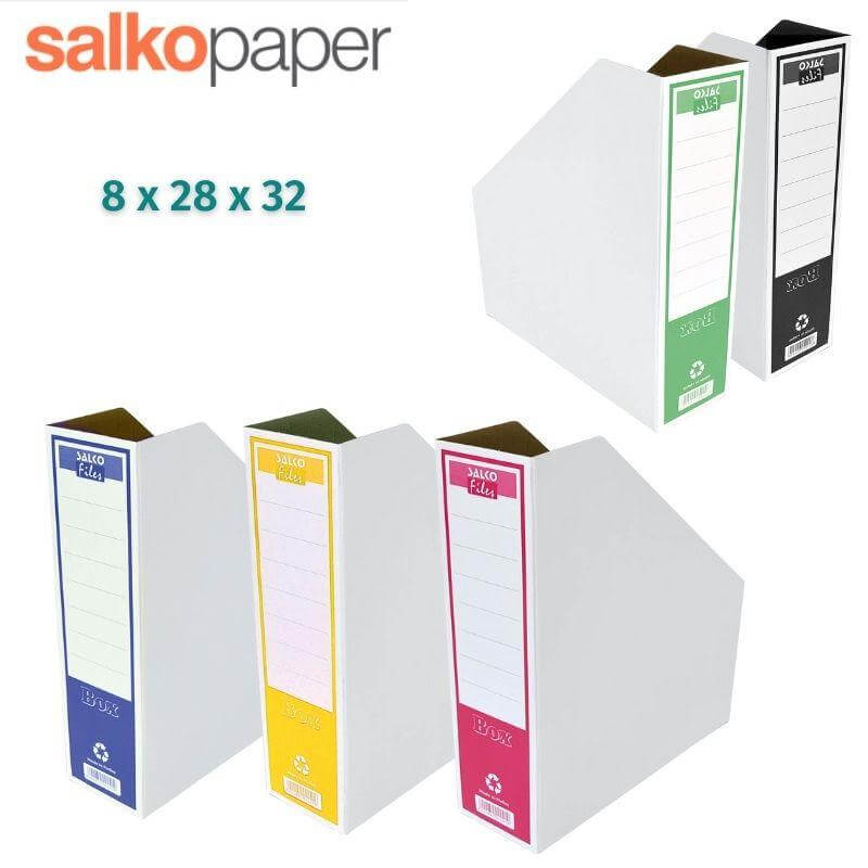 Κουτί Κοφτό Χάρτινο 32x28x8 5 Χρώματα - Salko Κουτί Psalidixarti.gr