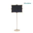 Πινακίδα Ξύλινη Μαυροπίνακας 17,5x8,6εκ.  Psalidixarti.gr