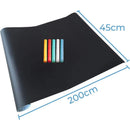 Αυτοκόλλητος Πίνακας Κιμωλίας 45x200εκ + 5 Κιμωλίες