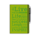 Ημερολόγιο Ημερήσιο 2025 OPUS 12x17 με Λάστιχο & Θήκη για Στυλό