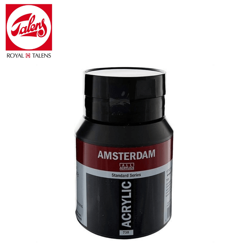 Ακρυλικό Talens Amsterdam 735 Oxide black 500ml