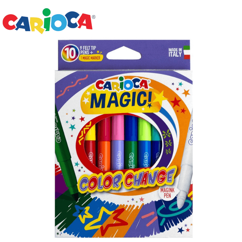 Μαρκαδόροι Ζωγραφικής Carioca Magic Color Change