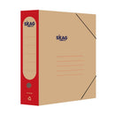 File Box With Rubber, Ecological Kraft Paper, 26X35 - Skag