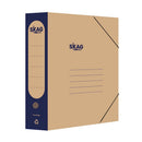 File Box With Rubber, Ecological Kraft Paper, 26X35 - Skag