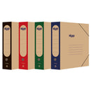 File Box With Rubber, Ecological Kraft Paper, 26X35 - Skag