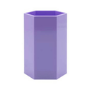 Pencil Case Polygon in Pastel Colors - Metron