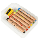 Σετ Κραγιόνια-Μολύβια-Νερομπογιές Carioca Baby, 6 Χρώματα