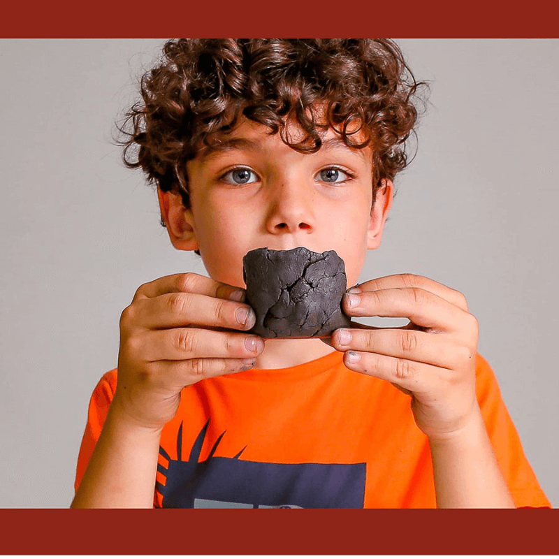 Πηλός Αυτοξηραινόμενος Krea Μαύρος - Toy Color
