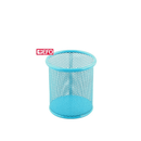 Μολυβοθήκη μεταλλική γαλάζια 9x10cm - +Efo