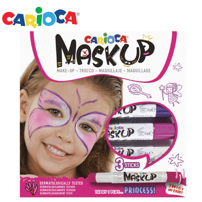 Χρώματα Προσώπου Μαρκαδόροι Carioca MaskUp/3 Princess