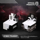 Χαρτάκια Σημειώσεων ΠΑΟΚ, Κύβος 500 Λευκά Φύλλα σε Θήκη, 90Χ90mm