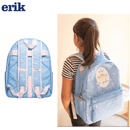 Τσάντα Πλάτης Γαλάζια AMELIE Classic