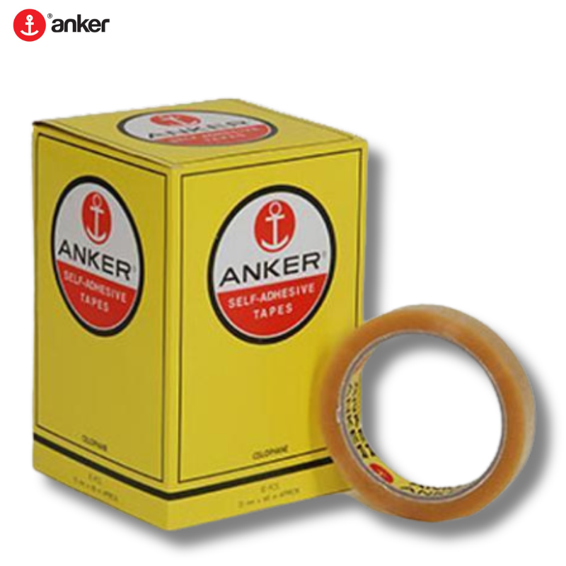 Adhesive Tape - Clear Tape 12mm x 66 meters - Anker