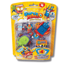 Superzings Σειρά 4 Blister 4 Φιγούρες με Αξεσουάρ - AS Games