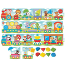 Εκπαιδευτικό Παιχνίδι Εξυπνούλης Baby Montessori Τρενάκι Με Σχήματα - AS Games