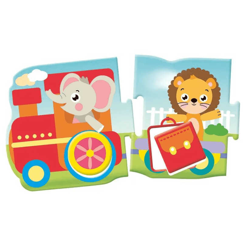 Εκπαιδευτικό Παιχνίδι Εξυπνούλης Baby Montessori Τρενάκι Με Σχήματα - AS Games