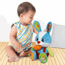 Baby Clementoni Βρεφικό Εκπαιδευτικό Παιχνίδι Λέλος Το Λαγουδάκι