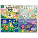 Παζλ "My 4 Progressive Jigsaw Puzzles" - Auzou