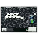 Μπλοκ Ζωγραφικής Α4 Robot "No Fear" - Back me Up