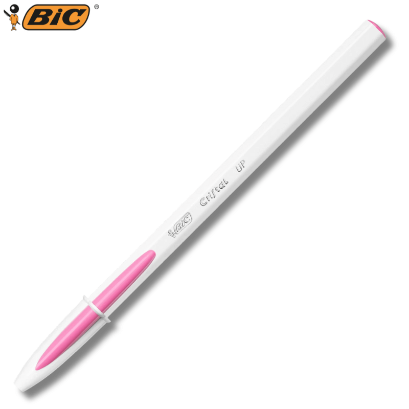Στυλό Διαρκείας Ροζ 1.2mm - Bic Cristal Up