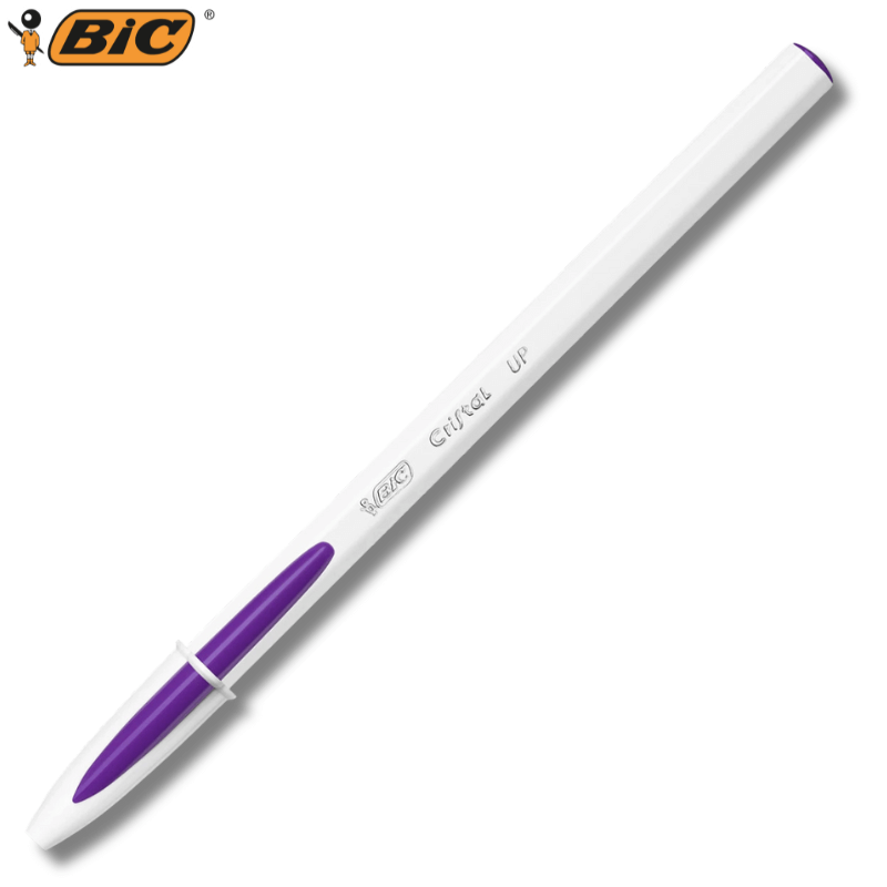 Στυλό Διαρκείας Μωβ 1.2mm - Bic Cristal Up