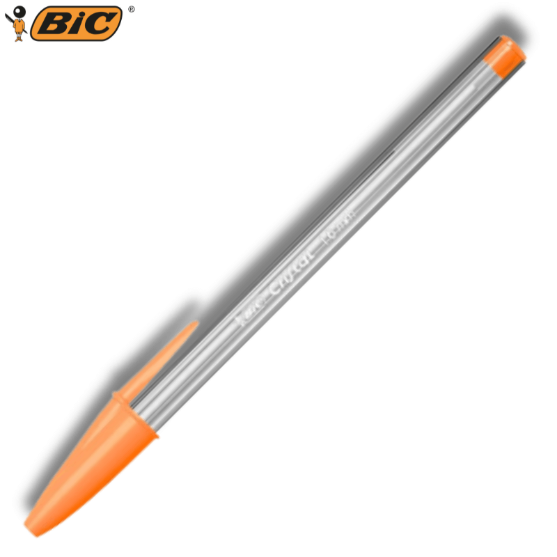 Στυλό Διαρκείας Πορτοκαλί 1.6 mm - Bic Cristal Fun