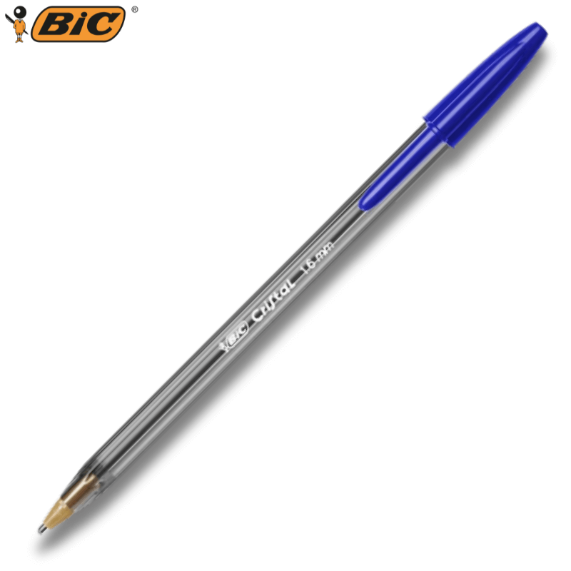 Στυλό Διαρκείας Μπλέ 1.6 mm - Bic Cristal Large